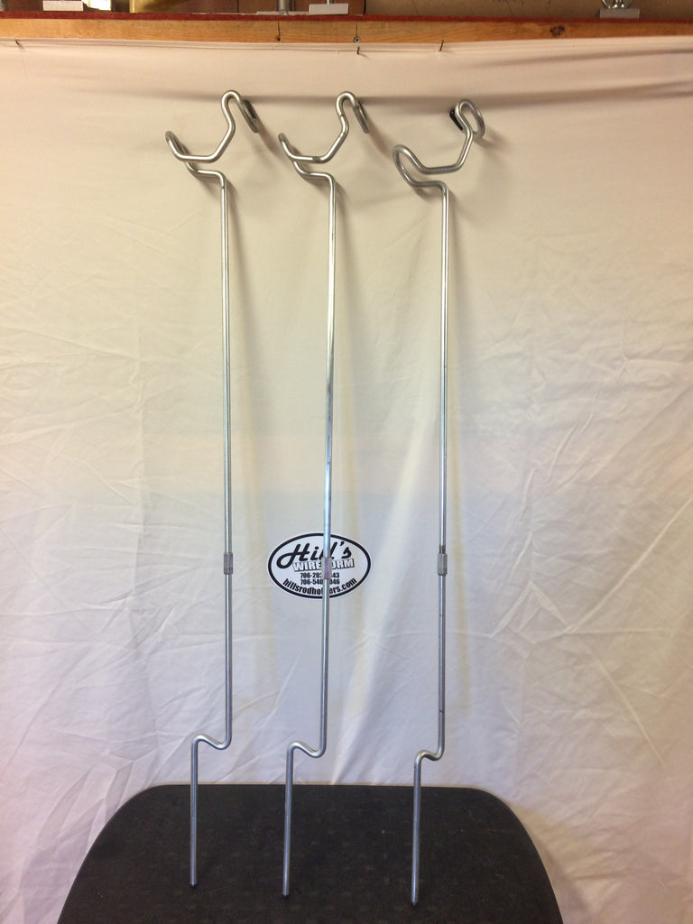 3 Rod Holders For Bank Fishing Heavy Duty 42 inches Long. Made in the – Boat rigging 101