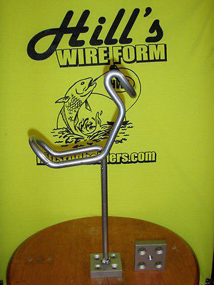 6 - Fishing rod holders uncoated 45 degree 8