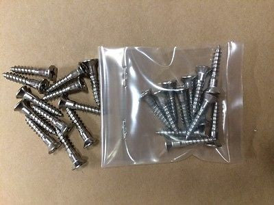 Stainless Steel Wood Screws for mounting Bases 1-1/4