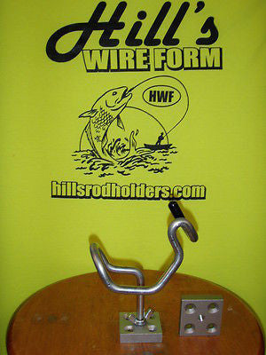 6 - Fishing rod holders uncoated 30 degree 3