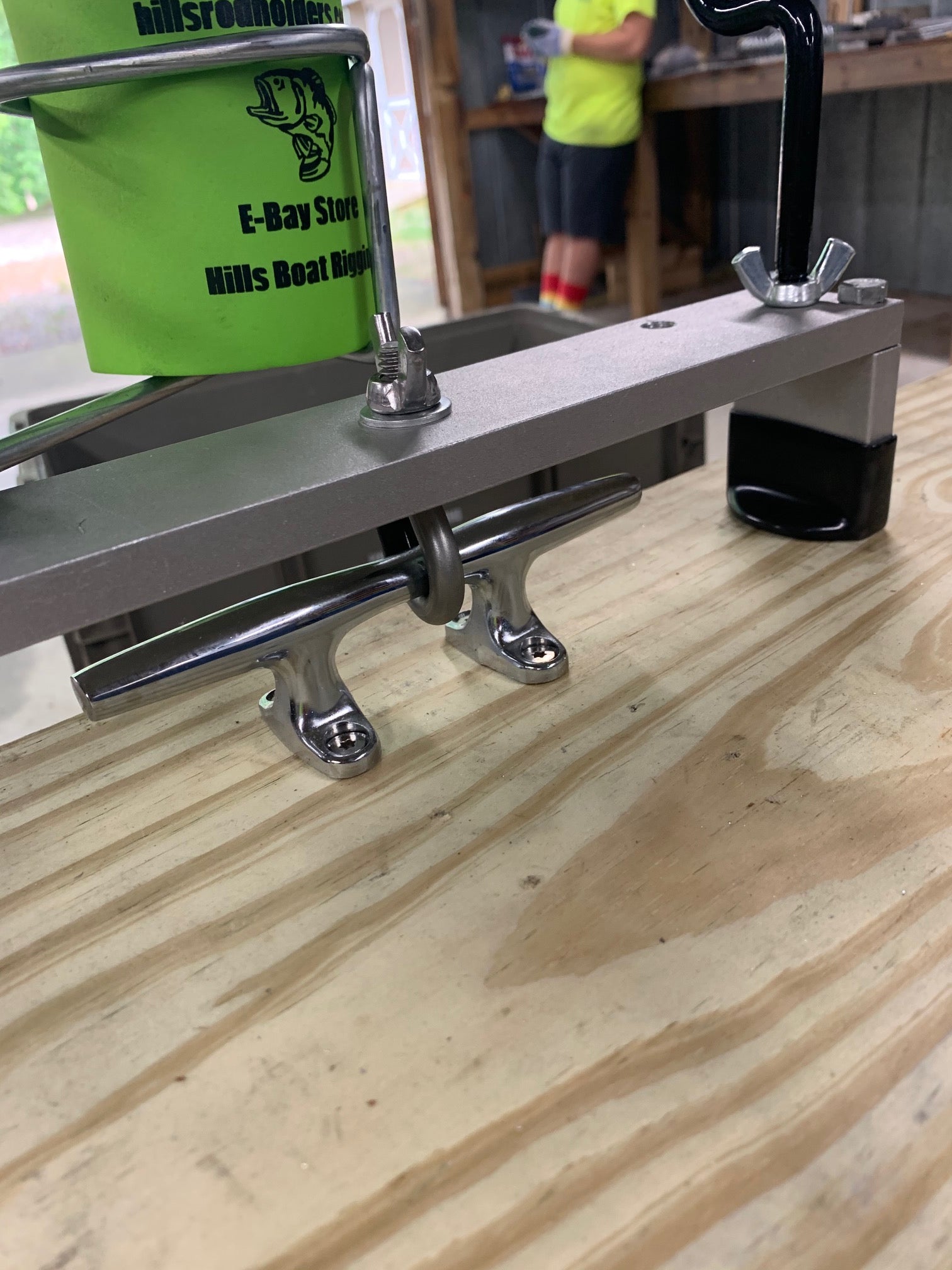 Cleat Mount Rod Holders for your boat. Proudly Made in the USA* Boat rigging 101